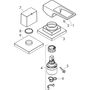 Смеситель на край ванны Hansgrohe Metropol, 2 отверстия, 74548000