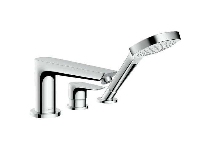 Смеситель на край ванны Hansgrohe Talis E, 3 отверстия, 71730000