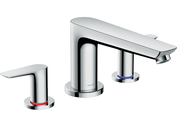 Смеситель на край ванны Hansgrohe Talis E, 3 отверстия, 71747000