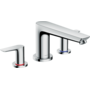 Смеситель на край ванны Hansgrohe Talis E, 3 отверстия, 71747000