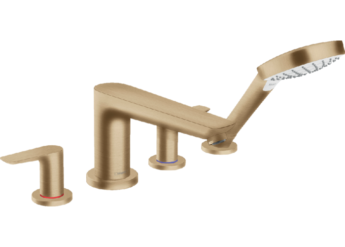 Смеситель на край ванны Hansgrohe Talis Е, 4 отверстия, 71748140