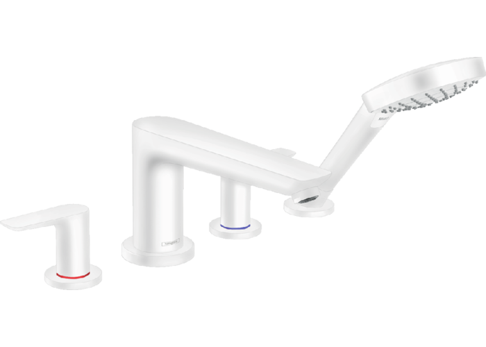 Смеситель на край ванны Hansgrohe Talis Е, 4 отверстия, 71748700