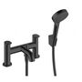 Смеситель на край ванны Hansgrohe Vernis Blend, матовый черный, 71461670