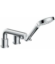 Смеситель однорычажный на край ванны Hansgrohe Talis S, 3 отверстия, 72416000