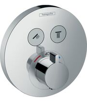 Термостат Hansgrohe ShowerSelect S, 2 потребителя, 15743000