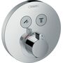 Термостат Hansgrohe ShowerSelect S, 2 потребителя, 15743000