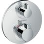 Термостат с запорным вентилем Hansgrohe Ecostat S, 15757000