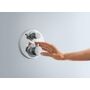 Термостат с запорным вентилем Hansgrohe Ecostat S, 15757000