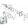 Термостат скрытого монтажа Hansgrohe Ecostat E, 1 потребитель, 15707000