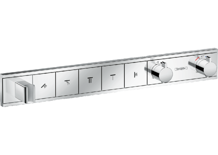Термостат скрытого монтажа Hansgrohe RainSelect, 5 потребителей, 15358000