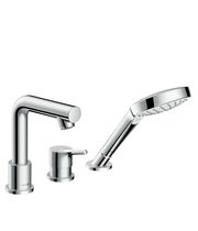 Врезной смеситель для ванны Hansgrohe Тalis S, 3 отверстия, 72417000
