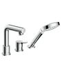 Врезной смеситель для ванны Hansgrohe Тalis S, 3 отверстия, 72417000