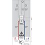 Запорный вентиль Hansgrohe ShowerSelect S, 3 потребителя, 15745000