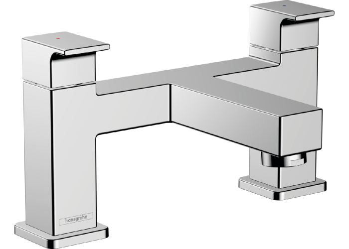 Смеcитель для ванны на Hansgrohe Vernis Shape, 2 отверстия, хром, 71452000