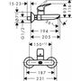 Смеситель для умывальника Hansgrohe Logis, 71225000