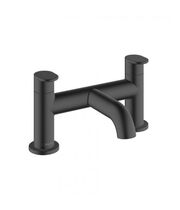 Смеситель для ванны Hansgrohe Vernis Blend, 2 отверстия, черный матовый, 71442670