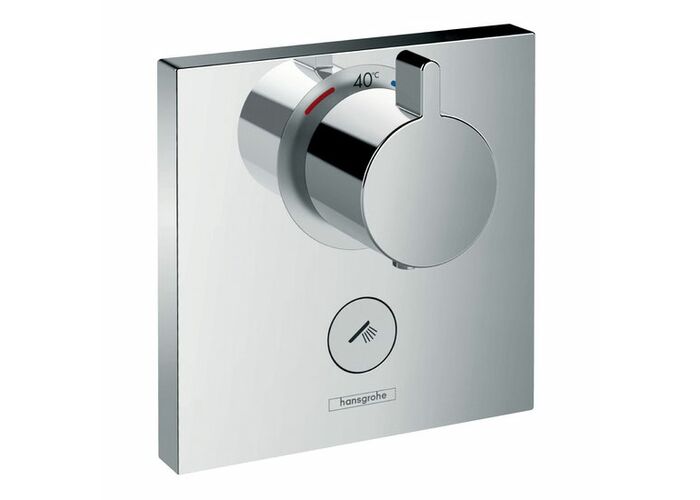 Панель скрытого смесителя с термостатом Hansgrohe Select, 15761000