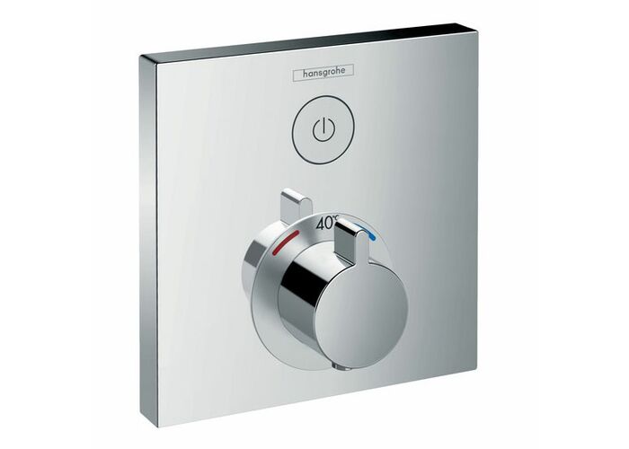 Панель скрытого смесителя с термостатом Hansgrohe Select, 15762000