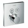 Панель скрытого смесителя с термостатом Hansgrohe Select, 15763000