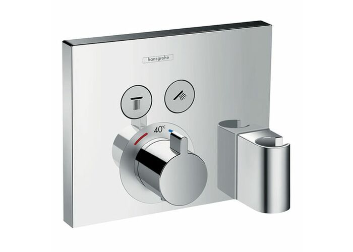 Панель скрытого смесителя с термостатом Hansgrohe Select, 15765000