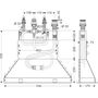 Скрытая часть врезного смесителя для ванны Hansgrohe, 13444180