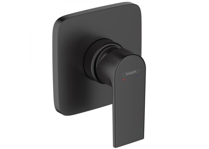 Смеситель для душа Hansgrohe Vernis Shape, однорычажный, матовый черный, 71658670