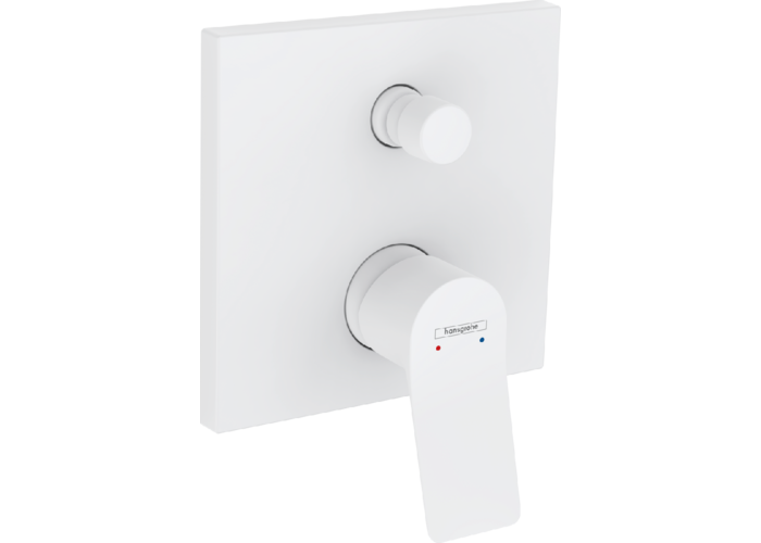 Смеситель для душа Hansgrohe Vivenis, с защитой, матовый белый, 75416700