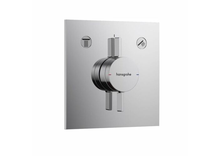 Смеситель для душа скрытого монтажа Hansgrohe DuoTurn E, внешняя часть, 75417000