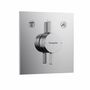 Смеситель для душа скрытого монтажа Hansgrohe DuoTurn E, внешняя часть, 75417000