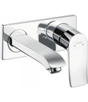 Смеситель для раковины Hansgrohe Metris, без сливного набора, 31251000
