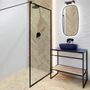Смеситель для раковины Hansgrohe Vernis Blend, настенный, излив 20,4 см, матовый черный, 71576670