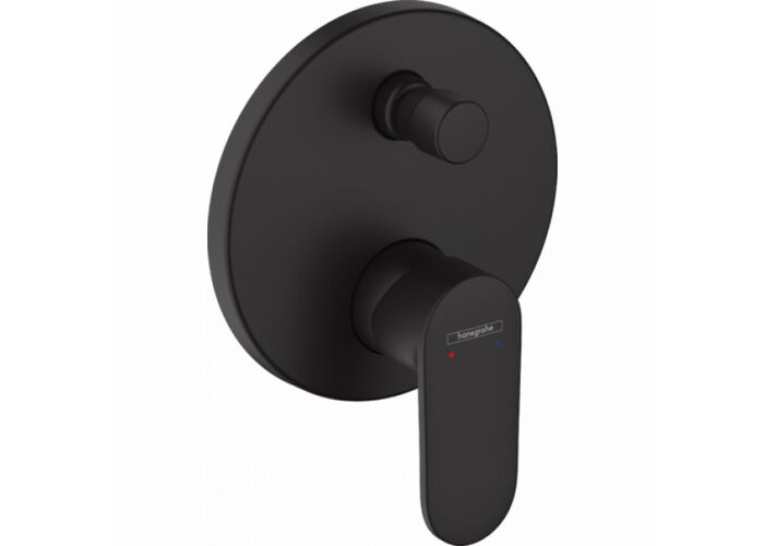 Смеситель для ванны Hansgrohe Vernis Blend, матовый черный, 71467670