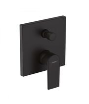 Смеситель для ванны Hansgrohe Vernis Shape, матовый черный, 71468670