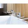 Смеситель на край ванны Hansgrohe Metropol, 3 отверстия, 32551000