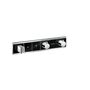 Термостат Hansgrohe RainSelect, 2 потребителя, черный/хром, 15355600