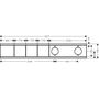 Термостат Hansgrohe RainSelect, 3 потребителя, 15381700