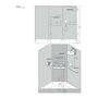 Термостат Hansgrohe RainSelect, 3 потребителя, 15381700