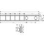 Термостат Hansgrohe RainSelect, 4 потребителя, 15382670