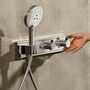 Термостат Hansgrohe RainSelect, скрытый монтаж, 2 потребителя, 15355000