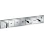 Термостат Hansgrohe RainSelect, скрытый монтаж, 3 потребителя, 15356000