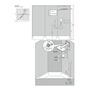 Термостат Hansgrohe RainSelect, скрытый монтаж, 3 потребителя, 15356600