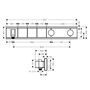 Термостат Hansgrohe RainSelect, скрытый монтаж, 3 потребителя, 15356600