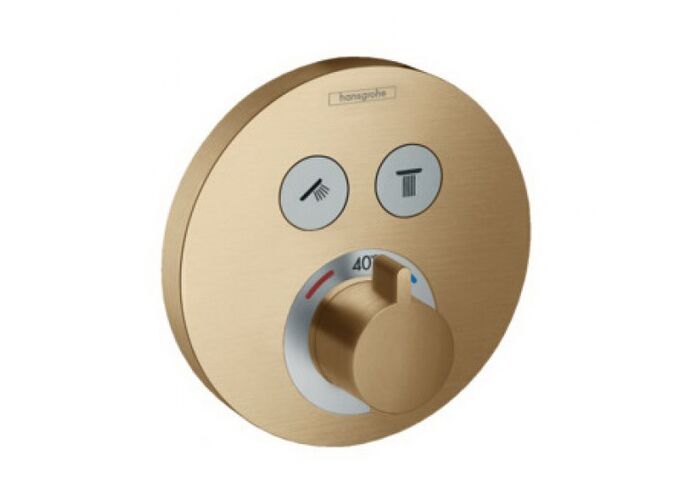 Термостат Hansgrohe ShowerSelect, 2 потребителя, 15743140