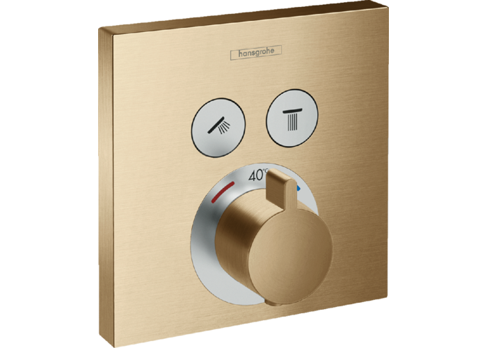 Термостат Hansgrohe ShowerSelect, 2 потребителя, CM, 15763140