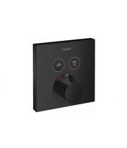 Термостат Hansgrohe ShowerSelect, 2 потребителя, черный, 15763670