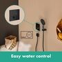 Термостат Hansgrohe ShowerSelect, 2 потребителя, черный, 15763670