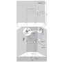 Термостат для душа Hansgrohe RainSelect, 4 потребителя, 15382340