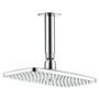 Тропический душ с потолка Hansgrohe Raindance Е Air 1jet 240, 25x15 см, 27380000