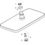 Верхний душ Hansghroe Croma E 280, 1jet, 26257000