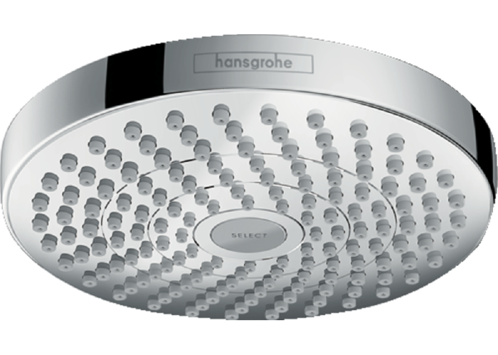Верхний душ Hansgrohe Croma Select 180, 2jet, EcoSmart, 26523000